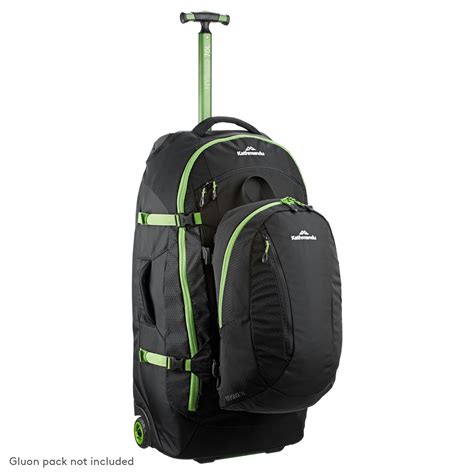 kathmandu hybrid trolley backpack.